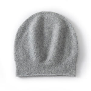 Vente en gros de bonnets en laine décontractés et polyvalents en polyester/coton avec logo personnalisé, doux, chauds, pour l'extérieur, personnalisation - Product Image 1