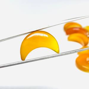 Piedra Preciosa de Cornalina 100% Natural Tallada en Forma de Luna, Facetada, para Joyería, Venta al Por Mayor, OEM, Ojo de Gato - Product Image 2