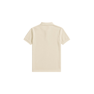 Camisa Polo Beige para Hombre, Cómoda, Informal, de Algodón, Elegante, de Manga Corta, Moderna, Versátil - Product Image 2