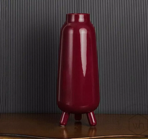 Design Moderne Ballardian Déco Vase À Fleurs En Céramique Unique Vin & Style Vintage pour Maisons Bureau & Hôtels-Vente en Gros - Product Image 1