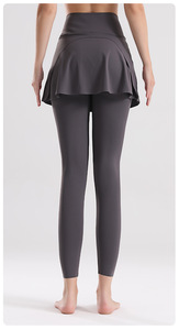 Mallas de yoga Logotipo personalizado Cintura alta Correr Entrenamiento Gimnasio Pantalones de yoga Mujeres Pantalones acampanados Scrunch Butt leggings para mujeres - Product Image 3