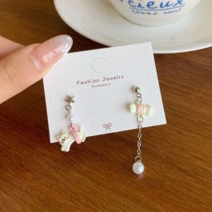 Pendientes de borla de aro Vintage chapados en oro de lujo con luz de flor de té de montaña para fiesta de Mujer de 2017 - Product Image 3