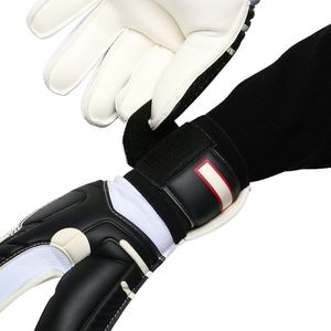 Guanti da portiere da calcio professionisti con impugnatura morbida in lattice e cinturino da polso progettati per il massimo controllo della palla e protezione per le mani - Product Image 6