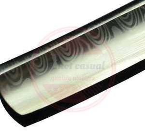 Manche en bois lame de rasoir en acier inoxydable barbier professionnel lame unique droite bord rasage rasoir - Product Image 5