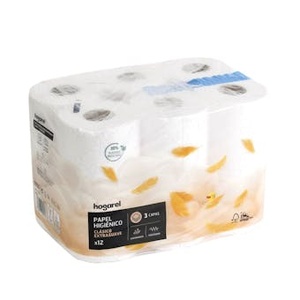 Papel Higiénico Clásico Extra Suave de 3 Capas, Homeel, Paquete de 12 - Product Image 2