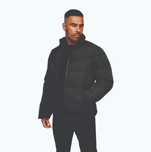 Chaqueta acolchada de nailon personalizada al por mayor, chaquetas acolchadas con capucha extraíbles brillantes de invierno para hombre, chaquetas acolchadas transpirables personalizadas OEM - Product Image 4