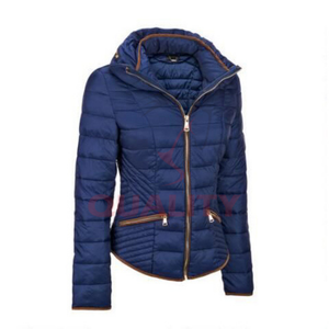 Lightweight womens horse riding <b>coat</b> built with stretch material durable <b>stitching</b> moisture control lining secure closure - Product Image 6