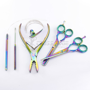 Wholesale High-Quality Hair Scissors - Professional Shears & Stainless Steel <b>Barber</b> Scissors Cutting <b>Set</b> - Product Image 2