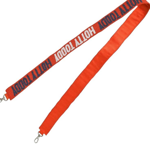 Conçu sur mesure Chouchou Logo Broderie Tissé Sangle Porte-clés Ceintures Perlées avec Logo Brodé Jet Tags - Product Image 3