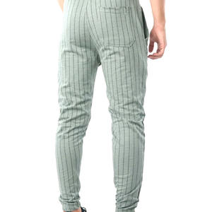 Different Style Casual <b>Wear</b> Men <b>Trouser</b> Hot Selling Cheap Prices New Branded men's pants straight curved striped - Product Image 5