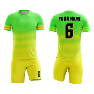 Diseño personalizado Impresión de transferencia de calor fútbol hombres conjunto completo camiseta de fútbol secado rápido uniforme de fútbol unisex CONJUNTO DE NUEVA TEMPORADA - Product Image 2