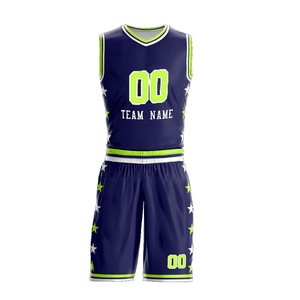 Maillot et short de basket-ball personnalisés, 100% polyester, séchage rapide, couleurs et logo personnalisés pour l'utilisation en équipe - Product Image 6