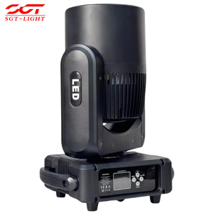 Stage 300W LED Zoom Moving Head Wash Light Bi-Color Face Fixture 10-17 Degree DMX for Church Wedding Event Rental Pro Use - Product Image 3