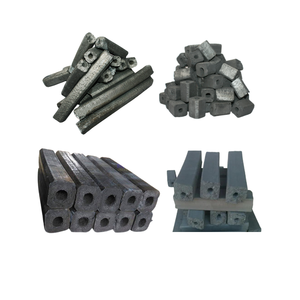 ถ่านไม้เนื้อแข็งสีดำแบบอัดแท่งทรงสี่เหลี่ยม รหัสสินค้า 002 ติดไฟเร็ว สำหรับใช้กลางแจ้ง LUCKY 999 7300J แคลอรี่ ขายส่ง - Product Image 1