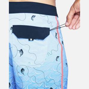 กางเกงชายหาดผู้ชายทรงสลิมฟิตคุณภาพสูง ทนทาน ระบายอากาศได้ดี แห้งเร็ว มีกระเป๋าหลายช่อง ผ้าไม่ทอ เอวสูงผูกเชือก สวมใส่สบาย - Product Image 3