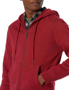 Sudadera con Capucha de Algodón para Hombre, de la Mejor Calidad, para Gimnasio, Invierno, con Cierre, Estilo Urbano, Logotipo Personalizado, Corte Regular, Ecológica, B2B - Product Image 4