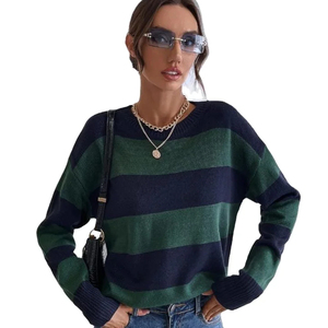 Winter Trademark Teams Alta calidad Premium Tallas grandes Casual Damas Moda Elegante Linterna Manga Poliéster/Lana - Product Image 1