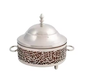 Casserole en métal de luxe avec couvercle luxueux Hot Selling American Style Hot Pots pour Hôtel Événements Multi Utile Réchauffeur de Nourriture - Product Image 6