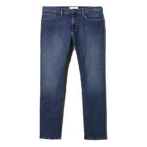 Pantalones vaqueros para hombre personalizados Unisex Vintage lavado en blanco de algodón de gran tamaño pantalones holgados rectos al por mayor pantalones vaqueros casuales con estilo - Product Image 1