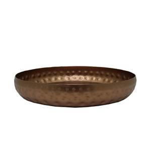 ชุดชามโลหะสำหรับเสิร์ฟเครื่องครัว2ชิ้นชามผลไม้สำเร็จรูปสีทองเงิน2ชิ้นสำหรับการตกแต่งอาหารเย็นทำด้วยมือจำนวนมาก - Product Image 2