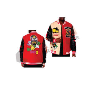 เสื้อแจ็กเก็ตแฟชั่นสำหรับผู้ชายเสื้อแจ็กเก็ตทีมมหาวิทยาลัยสีทึบเสื้อแจ็กเก็ตสำหรับผู้ชาย - Product Image 4