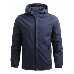 Chaquetas Cortavientos para Hombre, Estilo Casual, Personalizables, al por Mayor, con Capucha, Estilo Urbano, Logotipo Frontal - Product Image 2