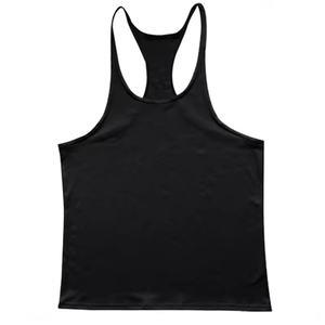 Débardeurs stringer Y-back personnalisés pour hommes grandes tailles, respirants, pour la musculation et le sport, en tricot Spandex/Coton - Product Image 3