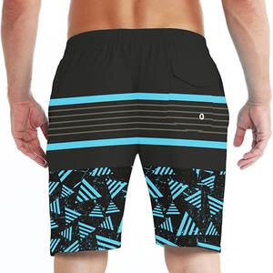 Short de basket-ball en maille double couche pour homme, entrejambe de 5 pouces, vêtements de sport, streetwear 100% coton, avec cordon de serrage personnalisé - Product Image 2