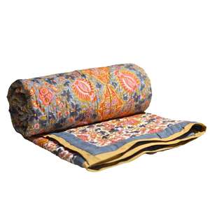 Venta al por mayor 100% algodón estampado edredón cosido a mano ropa de cama Manta con ofertas increíbles en gran cantidad - Product Image 5