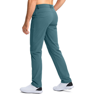 Pantalones de golf para hombre con ajuste a medida con pantalones personalizados transpirables de marca OEM para uniformes de eventos y uso de ropa deportiva - Product Image 3
