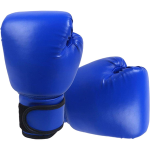 Vêtements de sport unisexes de haute qualité Gants de boxe d'entraînement OEM Gants de boxe en cuir véritable personnalisés personnalisés - Product Image 5