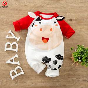Barboteuse impression personnalisée nouveau-né bébé Onesie vêtements enfants vêtements manches longues bambou Footie barboteuse fermeture éclair bébé pyjamas - Product Image 3