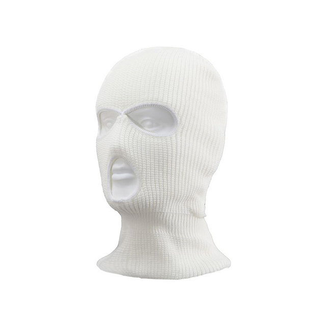 Winter Motorcycle Athletic 3 Holes Skimask Full Face Warm Custom Logo Unisex Balaclava Polyester Fleece