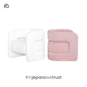 Sillón de Terciopelo Hecho a Mano, Ecológico, de Madera Maciza Nórdica Moderna y de Lujo para Sala de Estar o Uso Comercial - Product Image 4