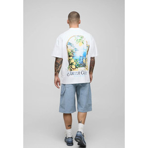 Chất Lượng Hàng Đầu Mens Thời Trang Phố T Áo Sơ Mi 100 Phần Trăm Cotton Phong Cách Cổ Điển Với Tùy Chỉnh In Glo Gang Thiết Kế Đồ Họa - Product Image 2