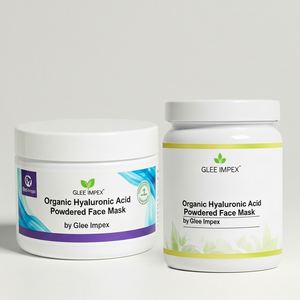 Masque facial en poudre d'acide hyaluronique biologique Glee Impex, hydratation intense, soin hydratant de la peau - Product Image 4
