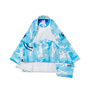 Uniforme de Jiu-Jitsu Brasileño, Kimono de Artes Marciales con Cinturón, 100% Algodón Lavado, Elástico, Ligero, de Secado Rápido, Transpirable, Unisex, con Logotipo Personalizado - Product Image 1