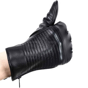 New Arrival <b>Best</b> Fashion Leather Gloves Customized Outdoor Leather Fashion Gloves Custom Logo Leather Gloves - Product Image 4