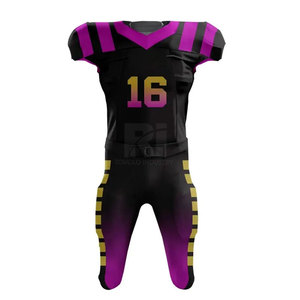 Ropa deportiva, el mejor uniforme de fútbol americano con sublimación de Color, uniforme de fútbol ligero de diseño personalizado para venta en línea - Product Image 1