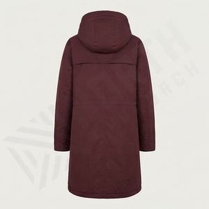 Long <b>Coat</b> Man Winter Outdoor Windproof Parka Quilted Padded Jacket Insulated Warm Thermal Outerwear Heavy Duty <b>Snow</b> Apparel Fit - Product Image 2