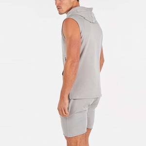 Sweat à capuche décontracté pour hommes Nouveau style Débardeurs sans manches pour le sport Chemises à capuche sans manches Streetwear d'été Vêtements pour hommes Adultes - Product Image 4