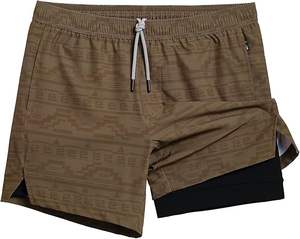 Shorts décontractés pour hommes en gros, nouveau style, shorts de jogging décontractés à cordon de serrage, shorts de sport vierges pour la course à pied - Product Image 1