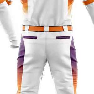 Nouvel uniforme de baseball professionnel personnalisé en gros, design sur mesure, grande taille, respirant, antibactérien, anti-UV, personnalisable - Product Image 6