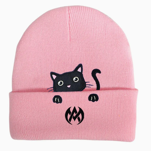 Bonnet d'hiver personnalisé avec broderie Automne Hiver Mode Casquettes en laine Chapeaux Bennie pour la plage et les voyages - Product Image 4