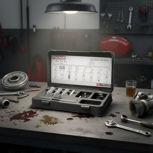 Ensemble d'outils de nettoyage d'injecteurs diesel Facom - Product Image 3