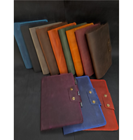 Türkei A5 Notizbuch-Einband aus weichem Leder mit farbenfrohem Design Modell 1
