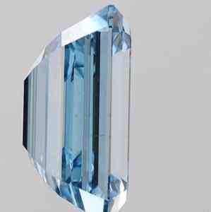 Élégant diamant de laboratoire de 2 carats, taille brillant, émeraude bleue vif fantaisie, pierre précieuse lâche certifiée IGI, clarté VS1, excellente qualité - Product Image 5