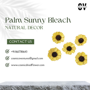 ดอกไม้สำหรับวันแม่และคริสต์มาสขนาด30ซม. ทำจากสารฟอกขาวที่มีแดดช่วยทำให้แห้ง - Product Image 3