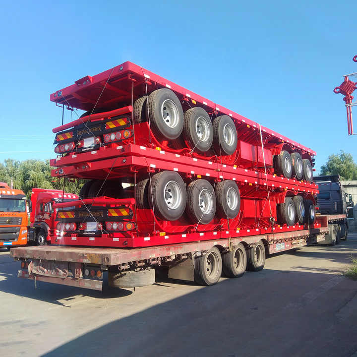 Лидер продаж, 40ft, полуприцеп, боковой погрузчик, грузовой стальной материал с 12r22.5, контейнер для шин, трейлер для продажи