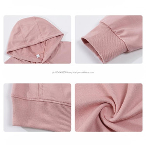 Sudadera con Capucha Extra Grande para Parejas 2025, Sudadera Gruesa con Tejido Vintage Largo, Estampado Liso Teñido - Product Image 3